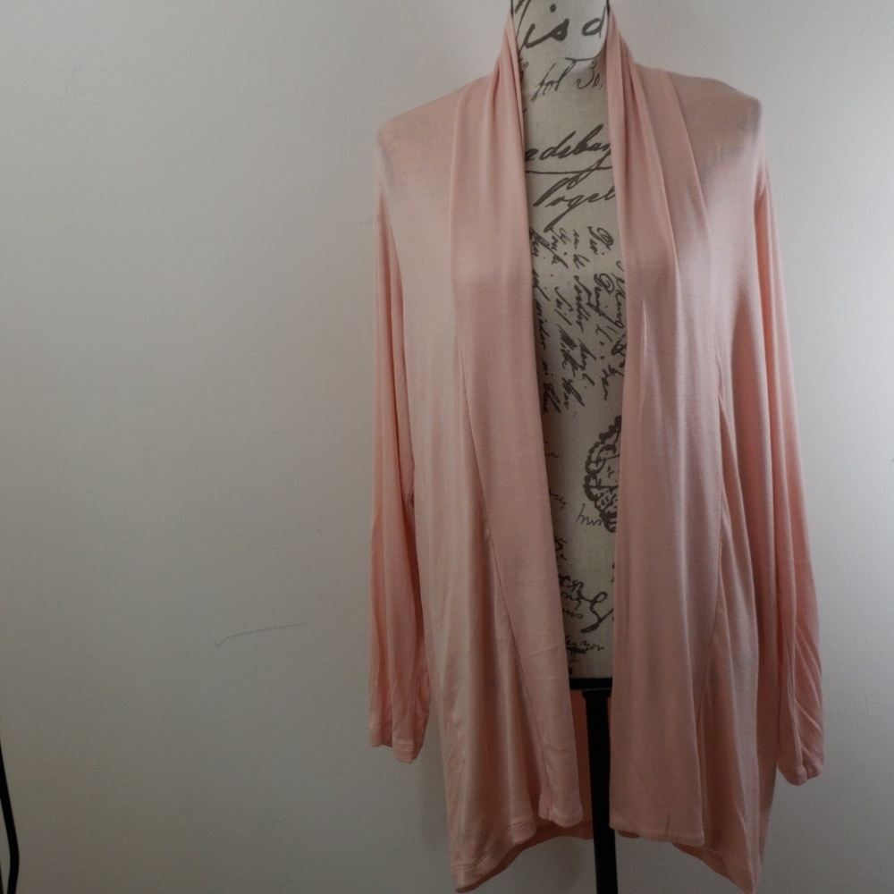 Style co coral cardigan SZ L